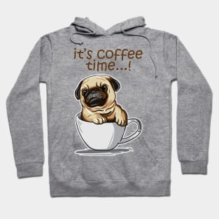 It's Coffee Time Hoodie